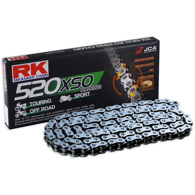 RK 520-112L XSO RX-Ring Heavy Duty Black Drive Chain