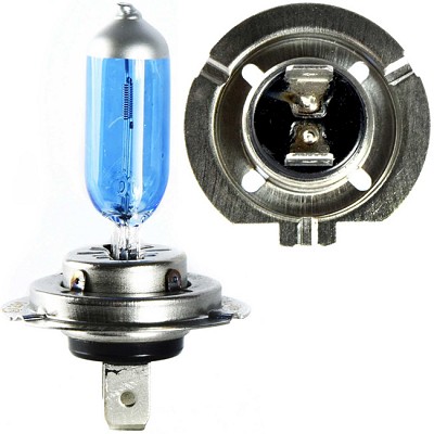 12V 55W H7 Blue Tinted Halogen Headlight Bulb